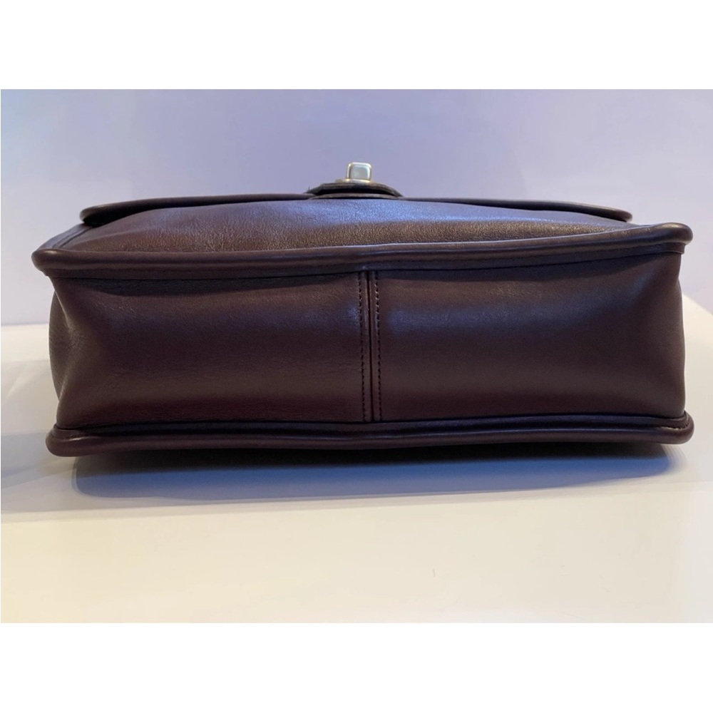 Vintage Coach Willis 9927 Mahogany Leather Bag RESTORED PRISTINE NO FLAWS ✨ ✨✨ - Picture 7 of 16